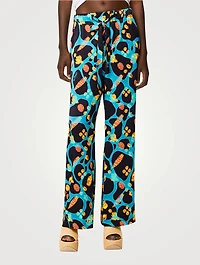 Paula's Ibiza Pajama Pants Shell Print