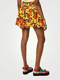 Paula's Ibiza Flared Shorts Cactus Print