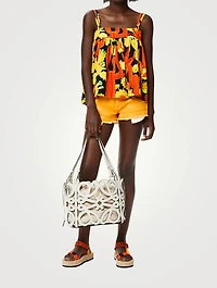 Paula's Ibiza Sleeveless Top Cactus Print