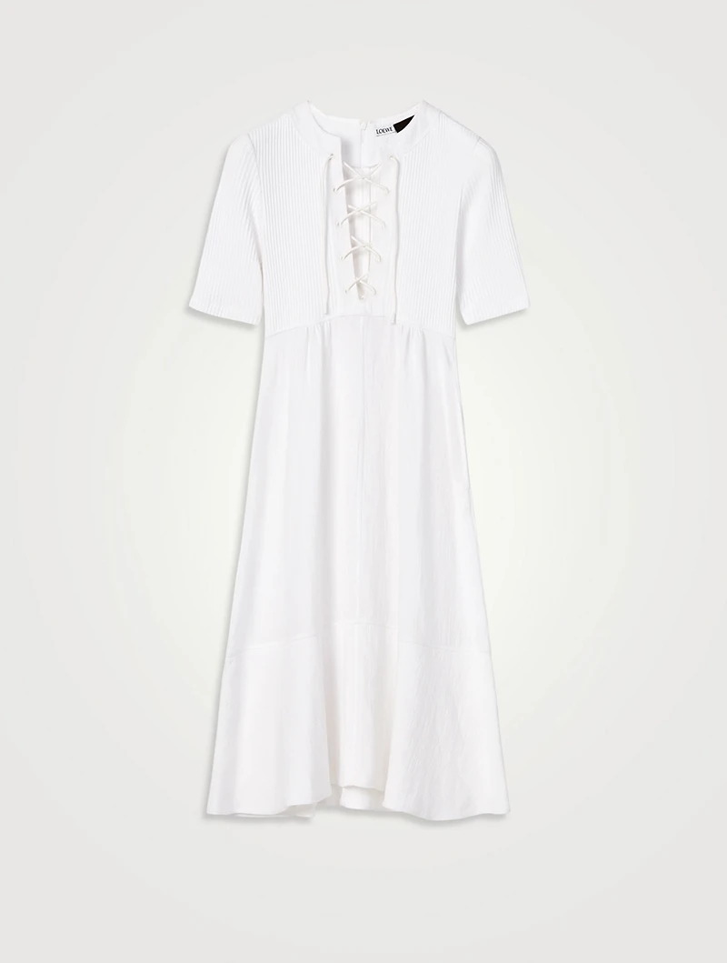 Paula's Ibiza Lace-Up Dress