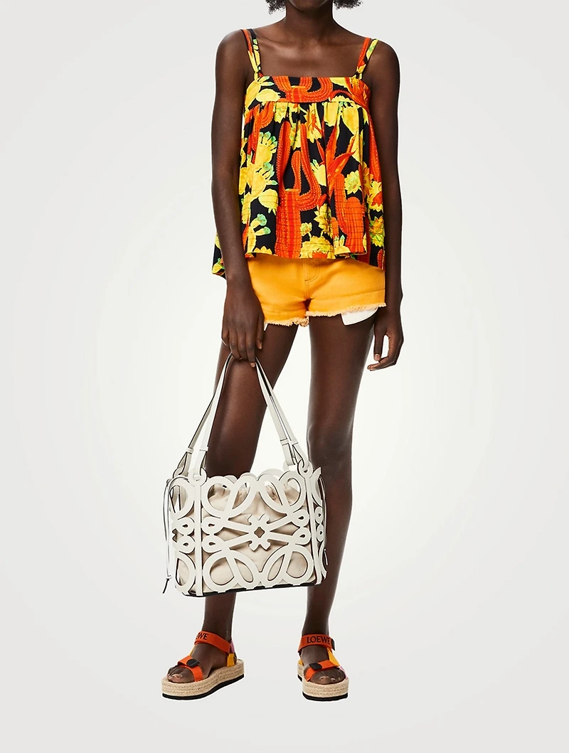 Paula's Ibiza Cotton Denim Shorts