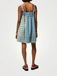 Paula's Ibiza Strappy Mini Dress Moon Print