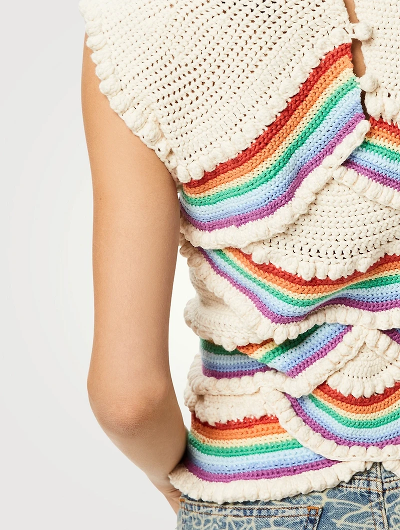 Paula's Ibiza Crochet Sleeveless Top