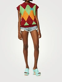 Paula's Ibiza Anagram Lurex Vest