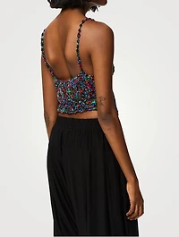 Paula's Ibiza Sleeveless Fringed Top