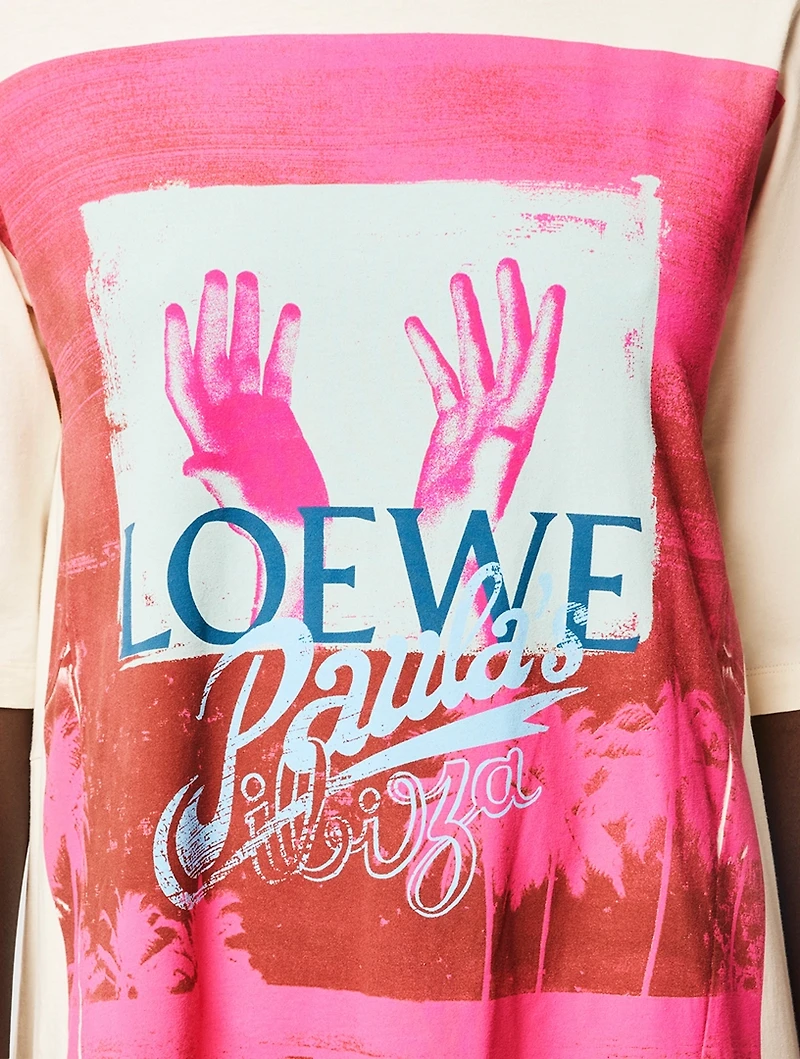 Paula's Ibiza Palm T-Shirt Dress