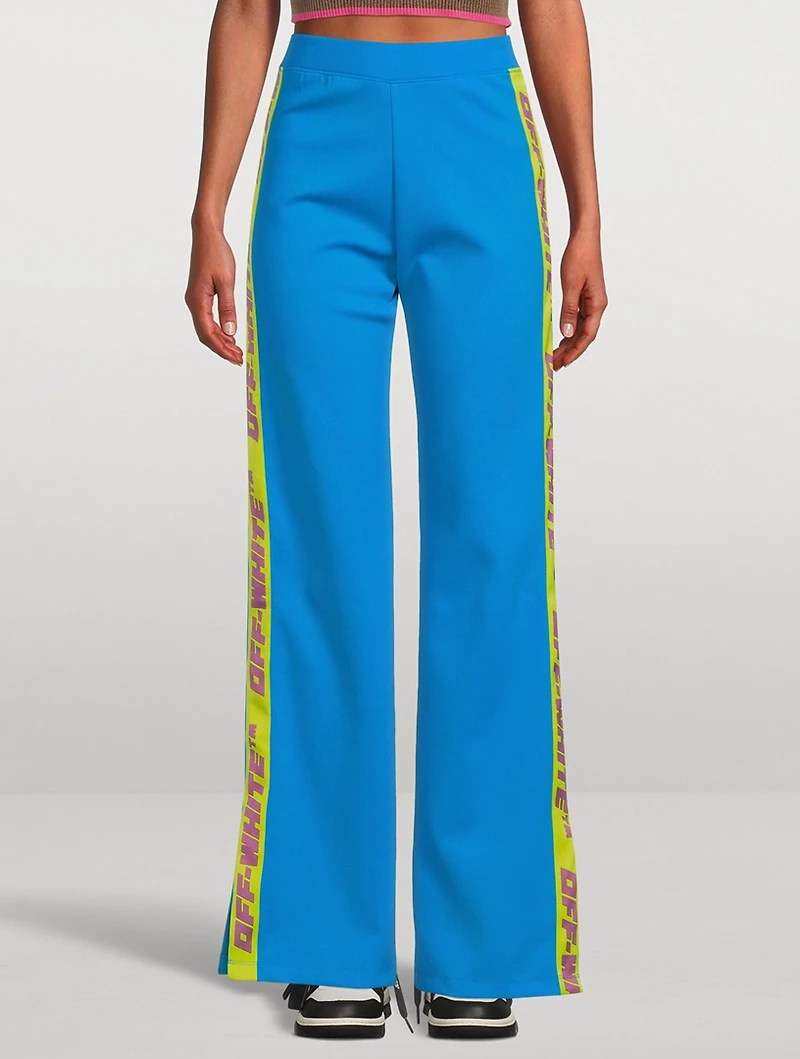Logo Stripe Track Pants