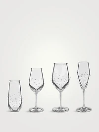 Mixed Glasses With Swarovski Crystals - Set Of 4