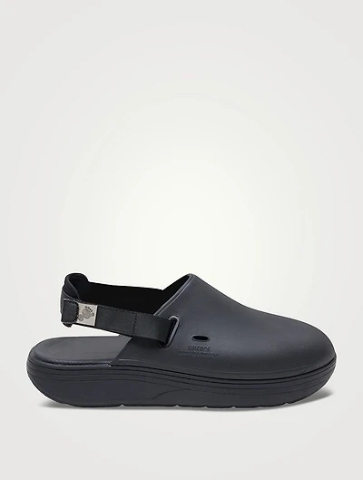 CAPPO Rubber Slingback Clogs