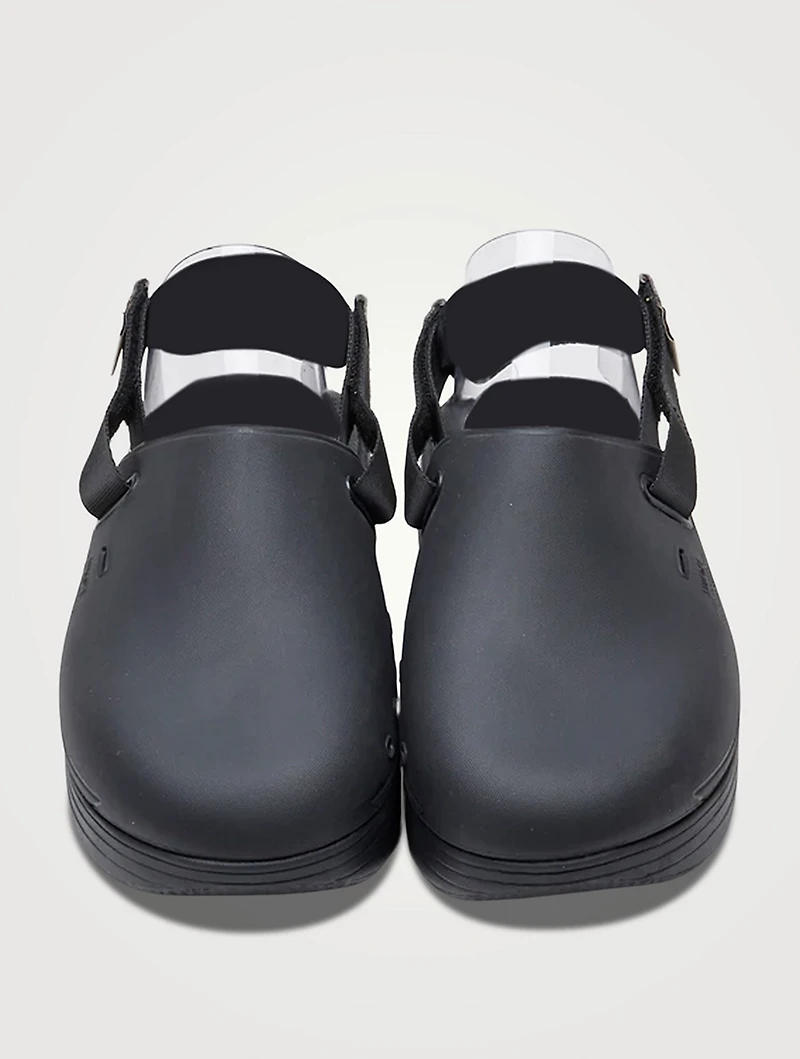 CAPPO Rubber Slingback Clogs