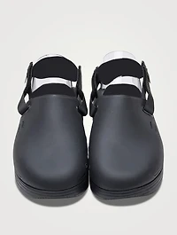 CAPPO Rubber Slingback Clogs