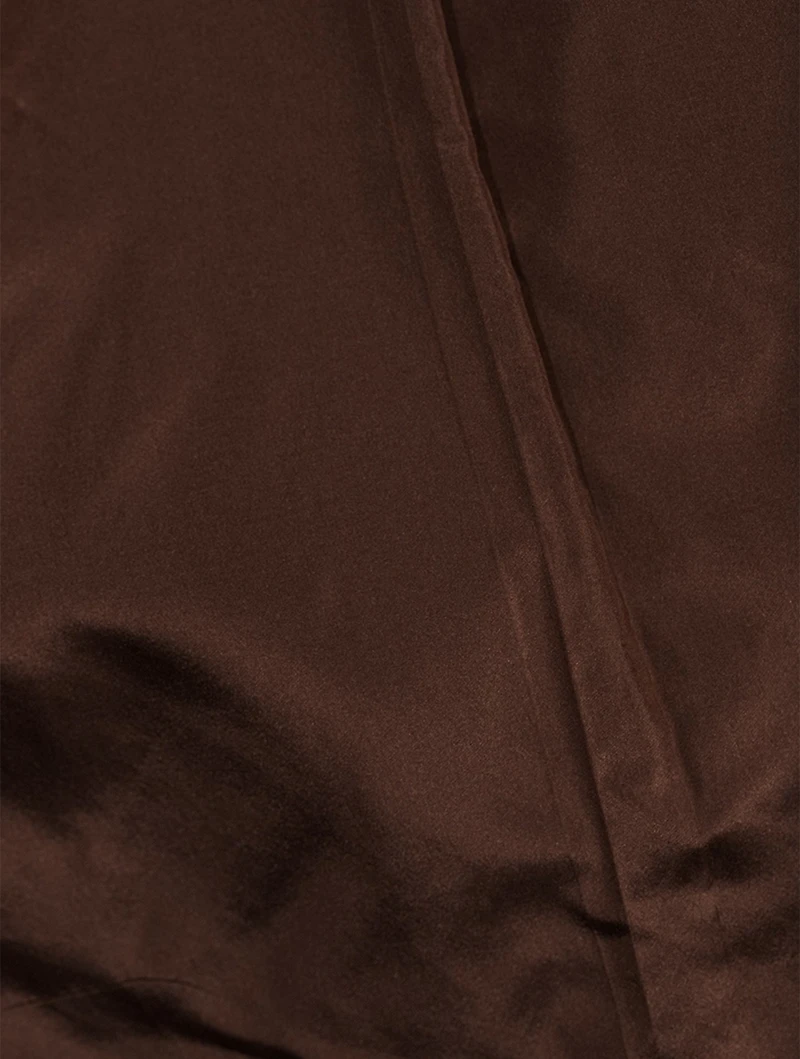 Washed Silk Taffeta Shorts