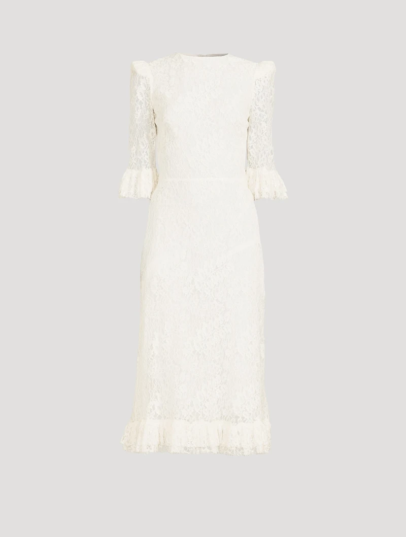 Falconetti Lace Midi Dress