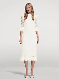 Falconetti Lace Midi Dress