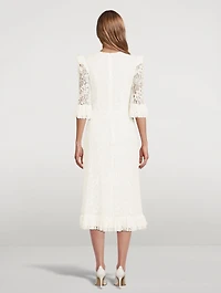 Falconetti Lace Midi Dress