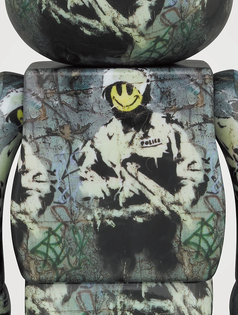 Riot Cop 100% & 400% Be@rbrick Set