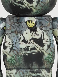 Riot Cop 100% & 400% Be@rbrick Set