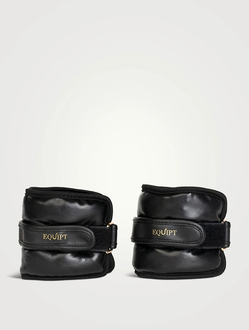 1.5 Lb UWrap Vegan Leather Ankle And Wrist Weights