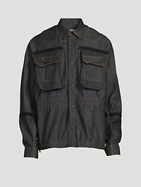 Patch-Pocket Denim Jacket