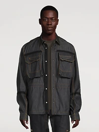 Patch-Pocket Denim Jacket