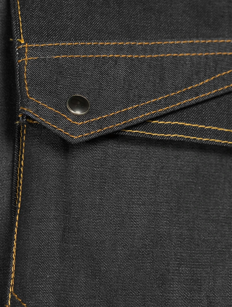 Patch-Pocket Denim Jacket