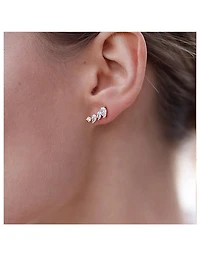 Abigail 18K Gold Vermeil Marquise Stud Earrings