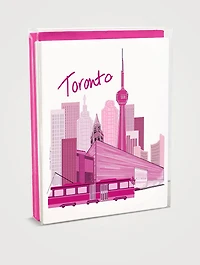 Magenta Toronto Boxed Notecard Set