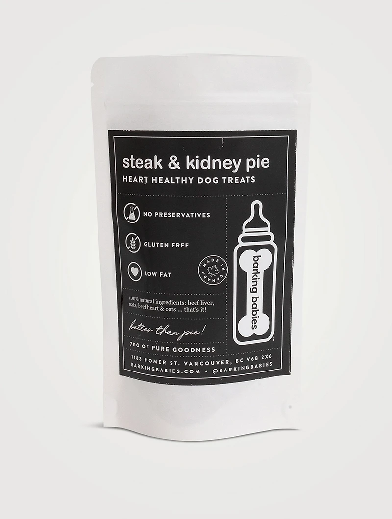 Steak And Kidney Pie Beef Dog Treats