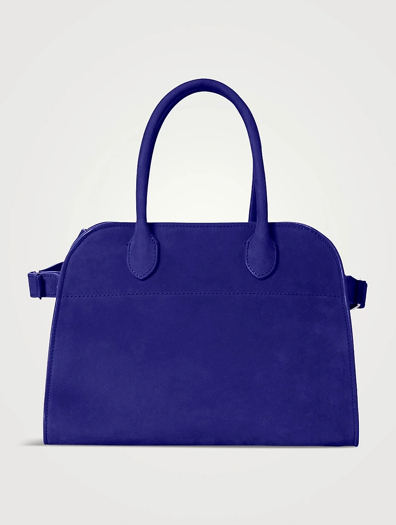 Soft Margaux 10 Suede Satchel