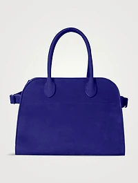 Soft Margaux 10 Suede Satchel