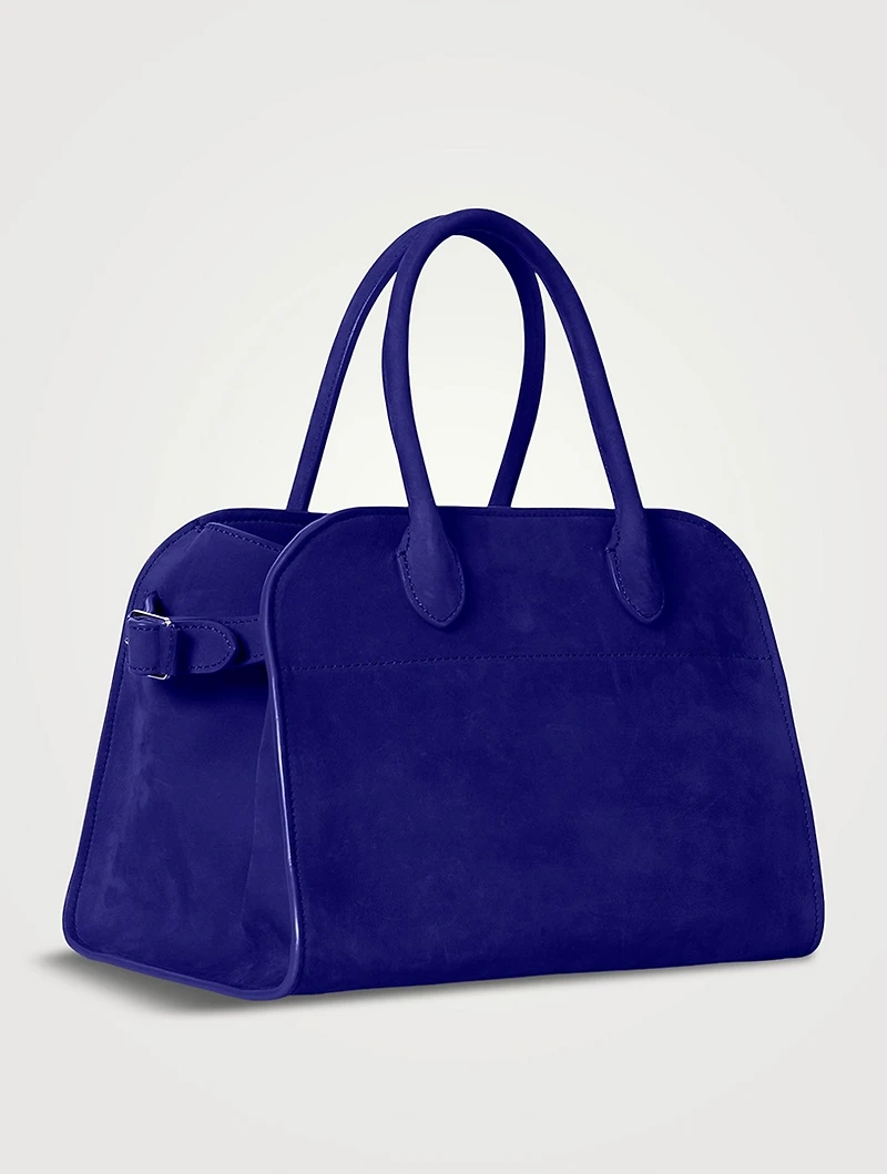 Soft Margaux 10 Suede Satchel
