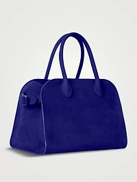 Soft Margaux 10 Suede Satchel