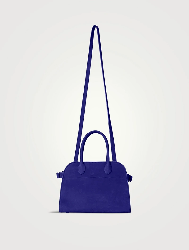 Soft Margaux 10 Suede Satchel
