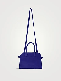Soft Margaux 10 Suede Satchel
