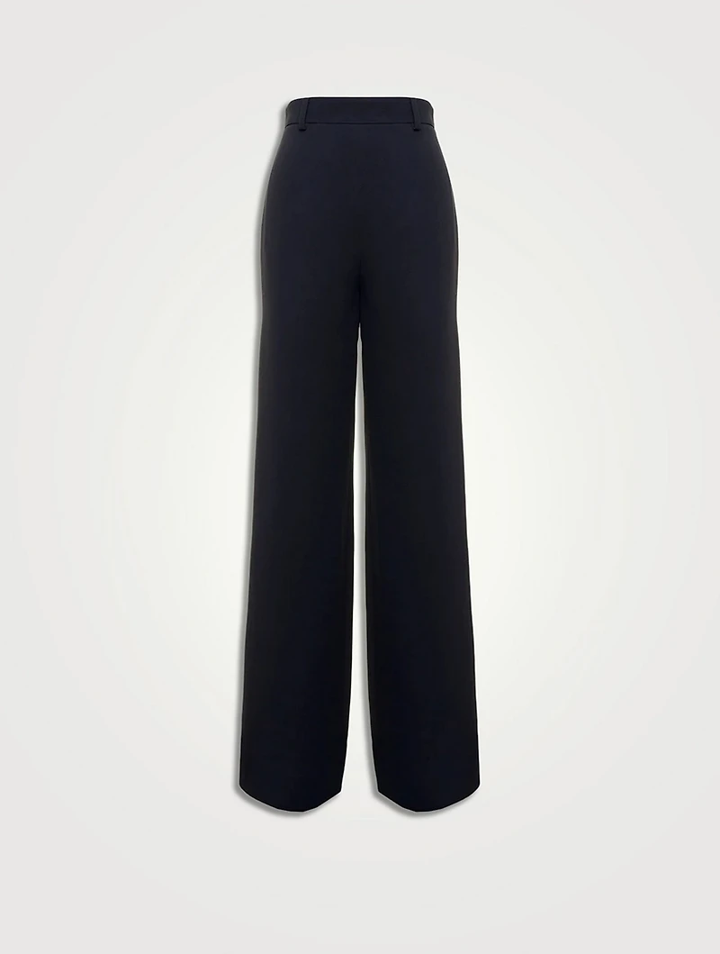 Cady Couture Silk Trousers