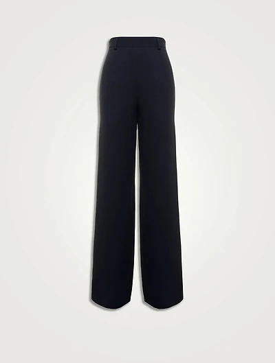 Cady Couture Silk Trousers