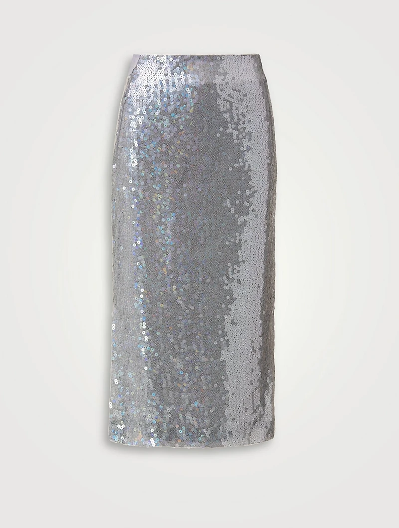 Sequin Pencil Skirt