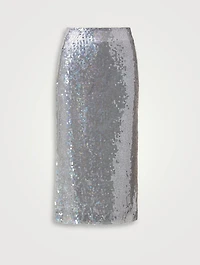 Sequin Pencil Skirt