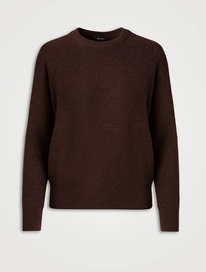 Cashmere Lurex Sweater