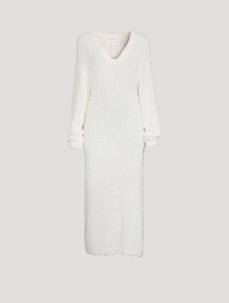 Kamila Sherpa Knit Midi Dress