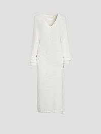 Kamila Sherpa Knit Midi Dress