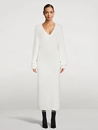 Kamila Sherpa Knit Midi Dress