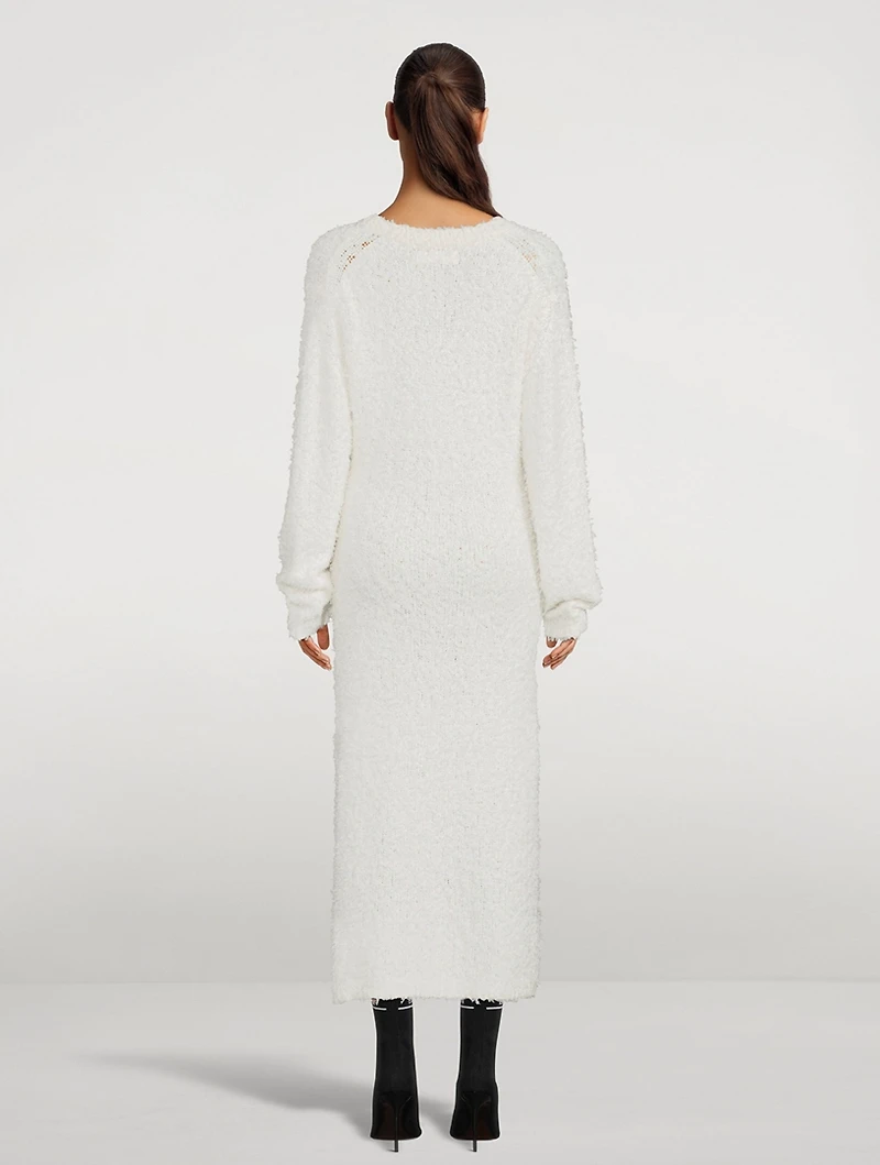 Kamila Sherpa Knit Midi Dress