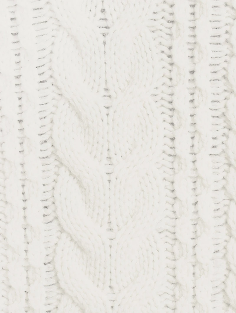 Kaya Cable-Knit Sweater Vest