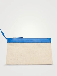 Pre-Loved Small Cabas Canvas Tote Bag