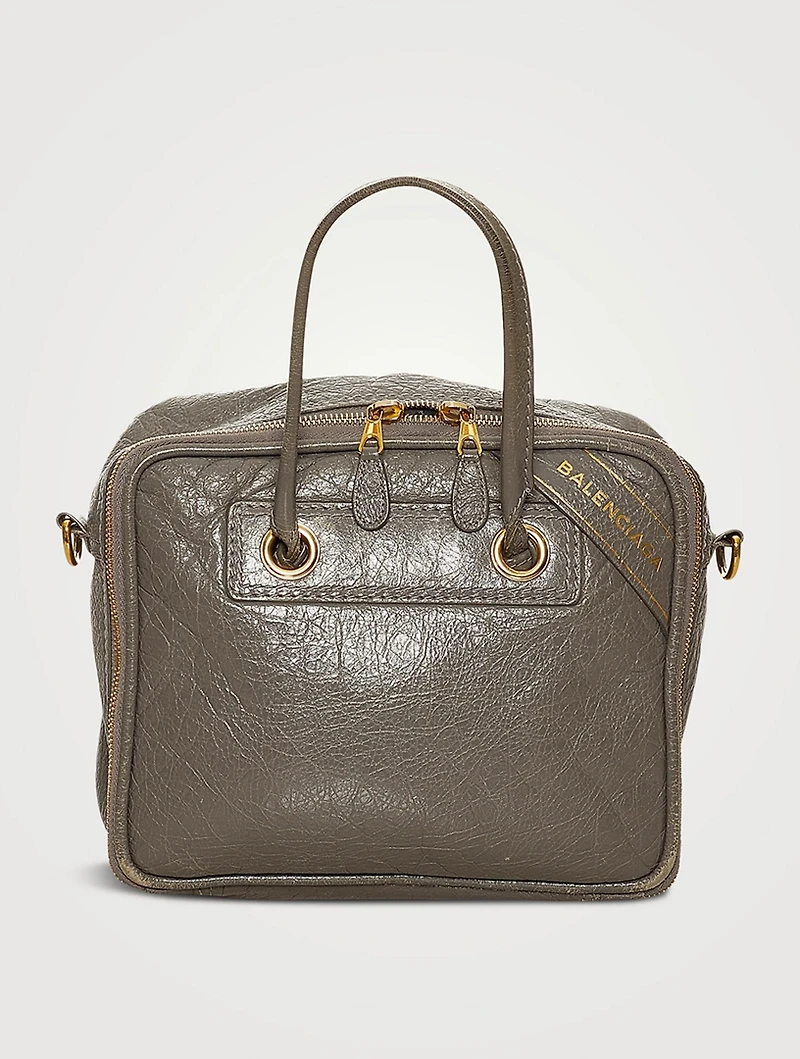 Pre-Loved Blanket Leather Bag