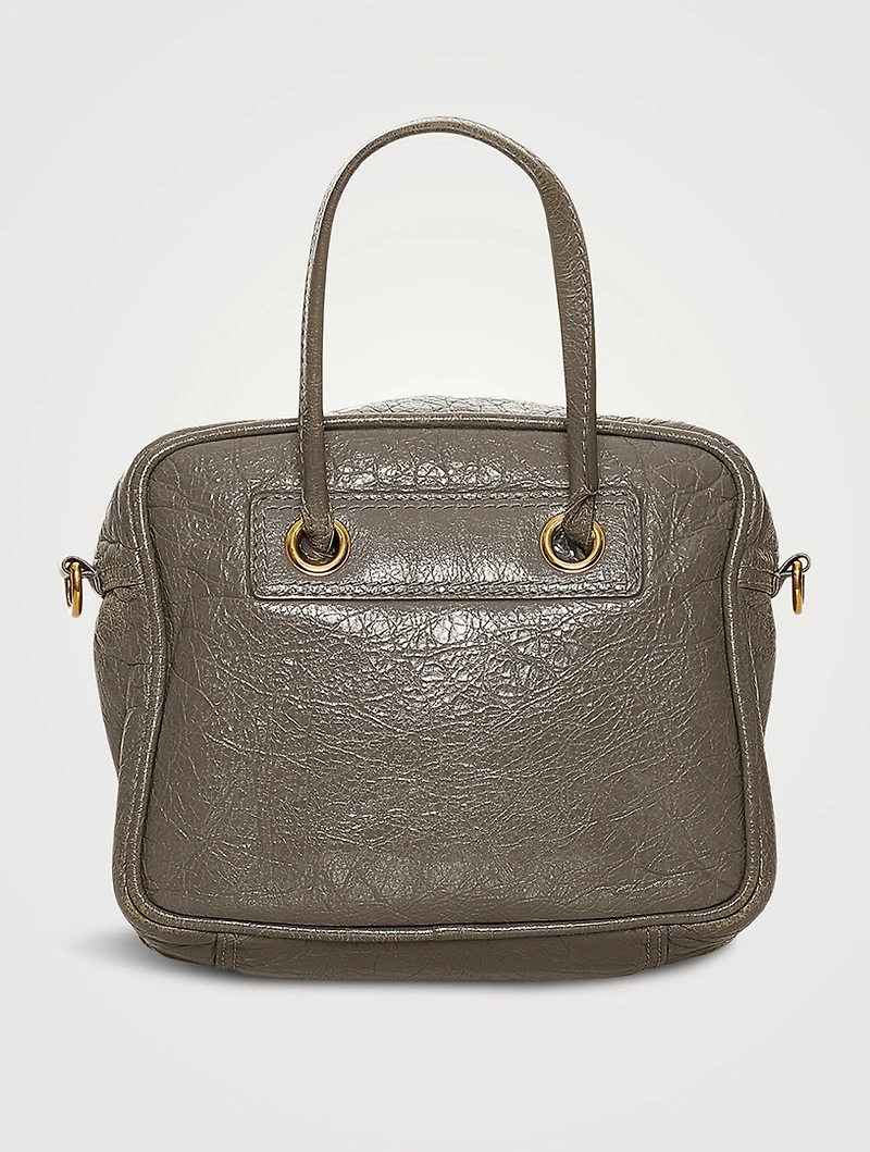 Pre-Loved  Blanket Leather Bag