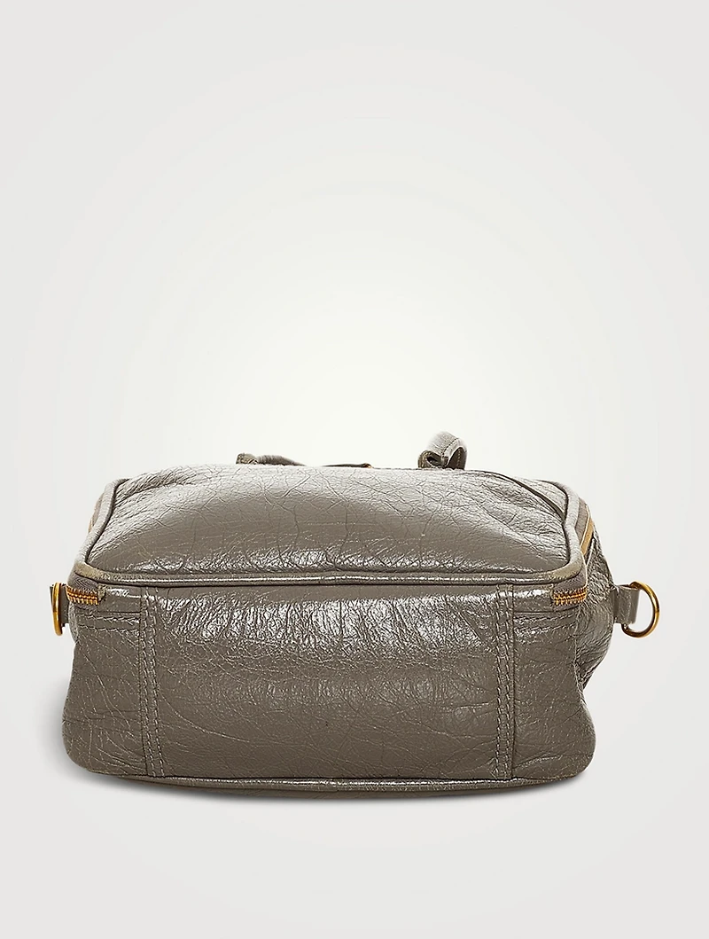 Pre-Loved  Blanket Leather Bag