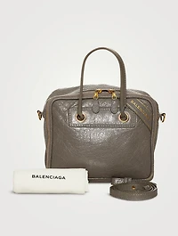 Pre-Loved  Blanket Leather Bag