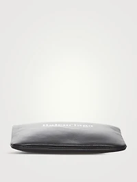 Pre-Loved Political Campaign Leather Clutch